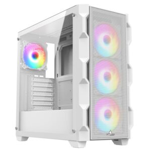 CHASIS ICEBERG EXTENDED ATX TITAN M16 PLUS BLANCO-4X RGB DUAL RING