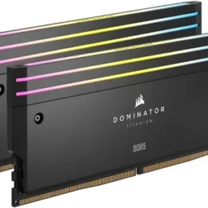 MEMORIA PC DDR5 32GB 6000 CCORSAIR DOMINATOR TITANIUM RGB RGB BLACK