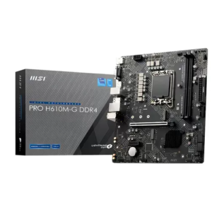 BOARD MSI PRO H610M - A DDR4 (A V R) LGA 1700 12TH 13TH 14TH