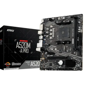 BOARD MSI A520M A PRO PRO AM4 DDR4 RYZEN