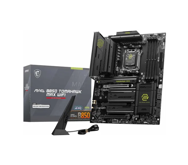 BOARD MSI MAG B850 TOMAHAWK MAX WIFI AM5 DDR5 RYZEN