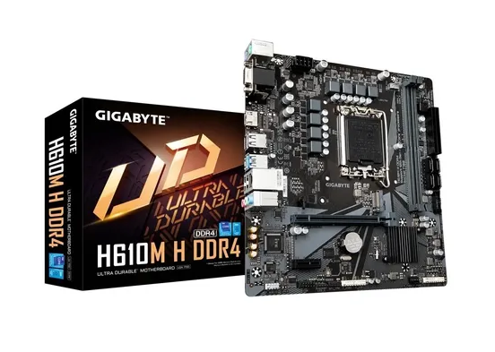 BOARD GIGABYTE H610M - H DDR4 (A V R) LGA 1700 12TH 13TH GEN