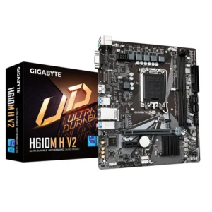 BOARD GIGABYTE H610M - H V2 DDR5 (A V R) LGA 1700 12TH 13TH GEN
