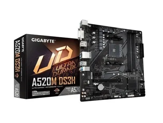 BOARD GIGABYTE A520M DS3H AM4 DDR4 (A V R) RYZEN 3RA