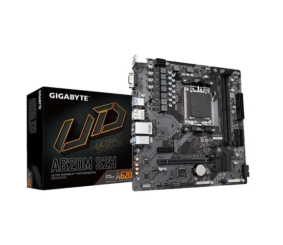 BOARD GIGABYTE A620M S2H AM5 DDR5 RYZEN AMD Ryzen™7000