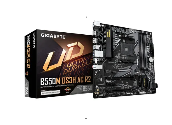 BOARD GIGABYTE B550M DS3H AM4 DDR4 (A V R) RYZEN 3RA