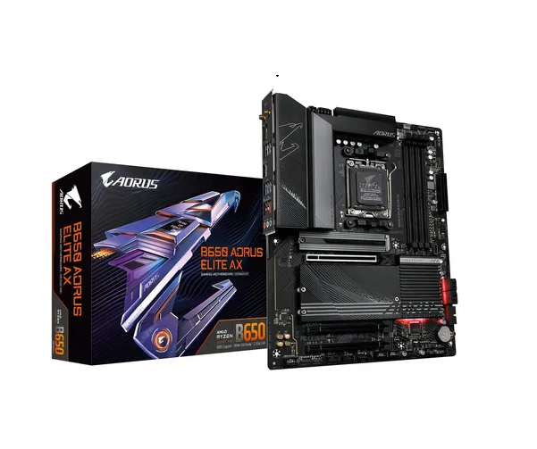 BOARD GIGABYTE B650 AORUS ELITE AX AM5 DDR5 RYZEN AMD™7000