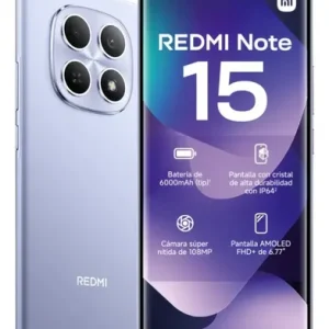 Xiaomi Redmi Note 15 Pantalla 6 77 Octa Core 2 2ghz 2 0ghz 128gb Memoria 6gb Triple Camara Android 15 Dual Sim 4g Lte Purple