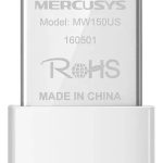 Adaptador Inalambrico Mercusys Mw150us Nano Usb 150mbps