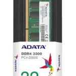 Memoria Ram Adata 32gb Ddr4 3200mhz Para Portatil