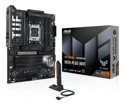 Board Asus Tuf X870 Plus Gaming Wifi 7 Am5 Ddr5 Ryzen Amdtm7000