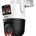 Dahua Dh P3d Para Exterior Doble Lente 3mp 2k Vista 360 Microfono Y Altavoz Almacena Hasta 256gb Micro Sd Deteccion Ai Wifi6