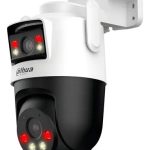 Dahua Dh P5d Para Exterior Doble Lente 5mp 2k Vista 360 Microfono Y Altavoz Almacena Hasta 256gb Micro Sd Deteccion Ai Wifi6 Rj45