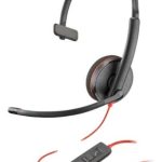 Diadema Poly Blackwire 3210 Monoaural Usb C Con Microfono Permite Controlar El Volumen