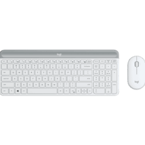 COMBO TECLADO Y MOUSE LOGITECH MK470 Inalambrico Slim Minimalista Silent Touch Negro