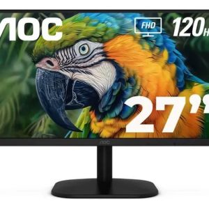 Monitor Aoc 27 27b35h3 120hz 1ms Panel Ips Fhd Hdmi Vga Vesa Marco Ultradelgado Resolucion Full Hd 1920 X 1080 Pixeles