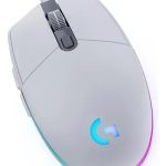 Mouse Gaming Logitech G203 Lightsync Blanco Usb Alambrico Rgb 6 Botones Programables Resol 200 8000dpi 1000hz 1ms