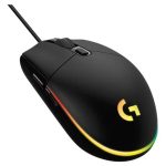 Mouse Gaming Logitech G203 Lightsync Negro Usb Alambrico Rgb 6 Botones Programables Resol 200 8000dpi 1000hz 1ms