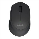 Mouse Logitech M280 Inalambrico Usb Contorneado Negro