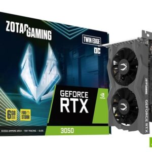 ZOTAC GAMING RTX 3050 6GB GDDR6 TWIN EDGE OC