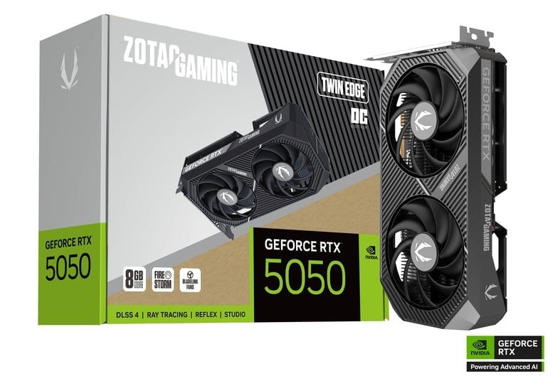ZOTAC GAMING RTX 5050 8GB GDDR6 TWIN EDGE OC