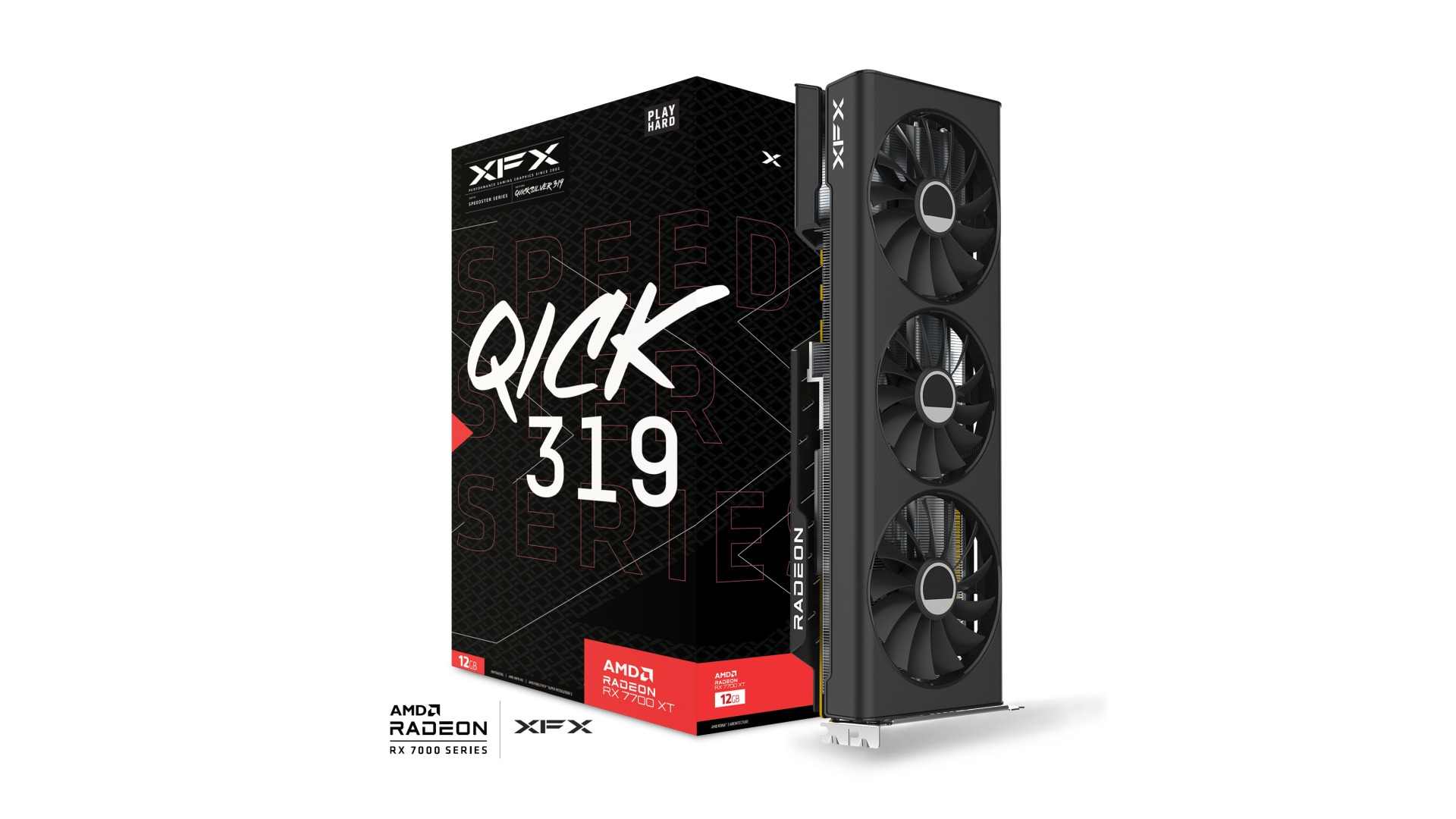 XFX QICK319 RX 7700XT 12GB SPEEDSTER