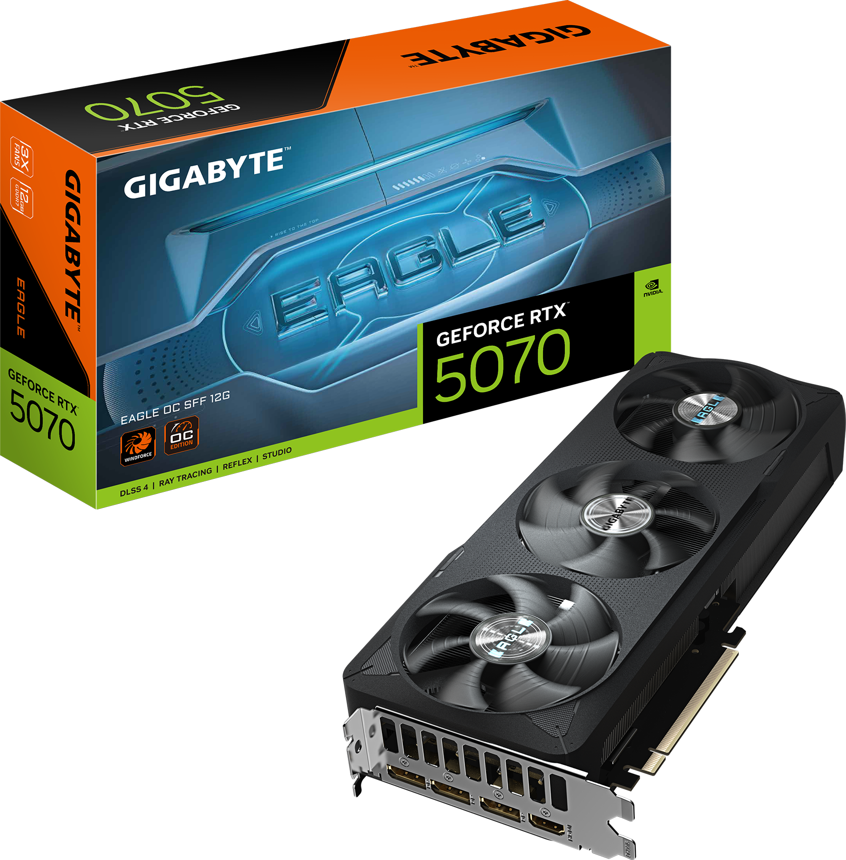 GIGABYTE RTX 5070 12GB GDDR7 EAGLE OC