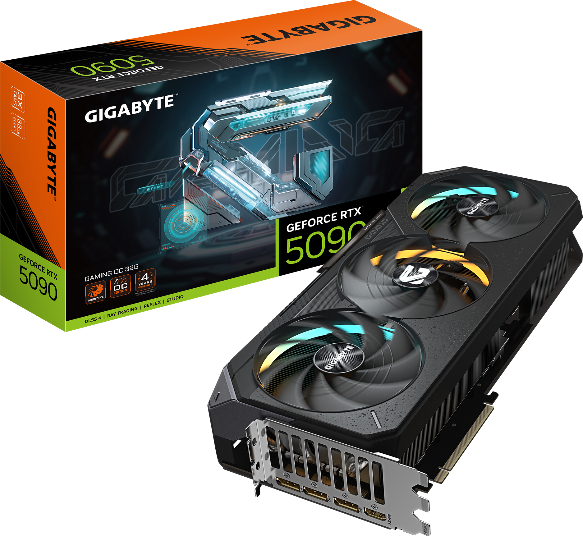 GIGABYTE RXT 5090 32GB GDDR7 GAMING OC