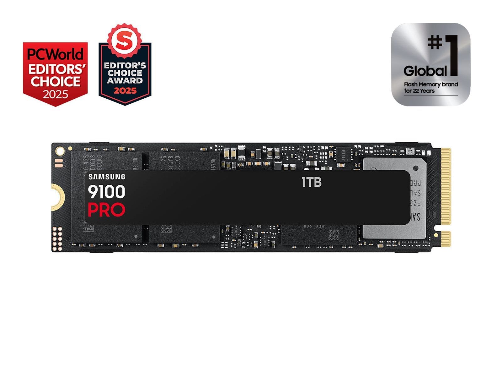 DISCO SSD M.2 SAMSUNG 1 TB 9100 PRO PCIe 2280 GEN5