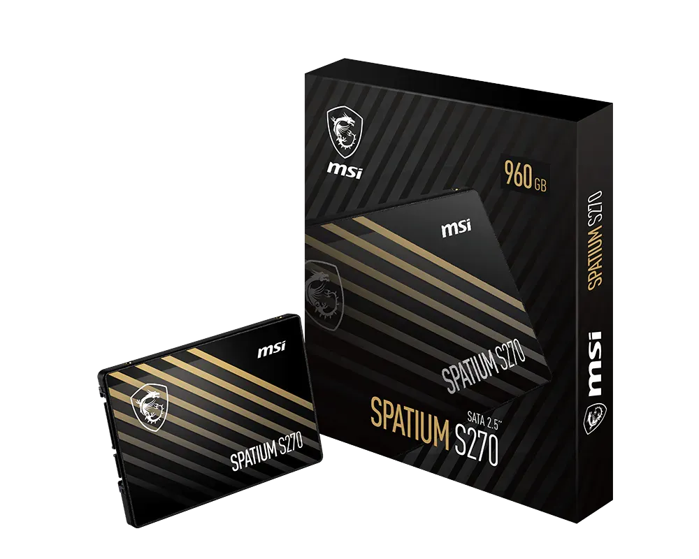 DISCO SSD SATA MSI 240 GB SPATIUM S270