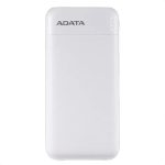 Power Bank Adata C100 Carga Rapida 10000mah 2 Puertos Usb 1 Tipo C Pantalla Blanca