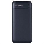 Power Bank Adata C100 Carga Rapida 10000mah 2 Puertos Usb 1 Tipo C Pantalla Negra
