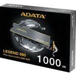 Disco De Estado Solido Adata Legend 860 1 Tera M 2 Pci Nvme 4×4 2280 6000mb S 5000mb S