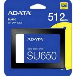 Disco Solido Adata Su650 512gb Sata 2 5