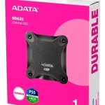 Disco De Estado Solido Externo Adata Sd620 1 Tera Antigolpes Usb 3 2 Negro