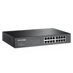 Switch Tp Link 16 Puertos Escritorio Mini Tl Sg1016d Para Escritorio Y Montaje En Rack