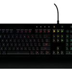 Teclado Gaming Logitech G213 Prodigy Rgb Lightsync Negro Usb Alambrico Resistente A Salpicaduras Con Reposamanos