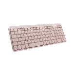 Teclado Logitech K250 Inalambrico Bluetooth Compacto Rosa