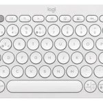 Teclado Logitech Pebble Keys 2 K380s Inalambrico Bluetooth Silencioso Teclas Especiales Y Personalizables Compacto Blanco