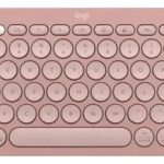 Teclado Logitech Pebble Keys 2 K380s Inalambrico Bluetooth Silencioso Teclas Especiales Y Personalizables Compacto Rosa