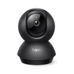 Tp Link Tapo C201 1080p Fhd 360 Horizontal 114 Vertical Microfono Y Altavoz Hasta 128gb Micro Sd Deteccion De Movimiento Negra