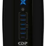 Ups Cdp R Upr758 750va 300w 8 Salidas 4 Reguladas Con Respaldo 4 Con Supresion De Picos