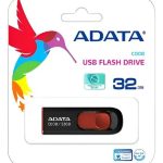 Memoria Usb Adata C008 2 0 32gb Negra Retractil
