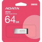Memoria Usb Adata Ur350 3 2 64gb Silver Metalica