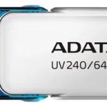 Memoria Usb Adata Uv240 2 0 64gb Blanco Y Azul