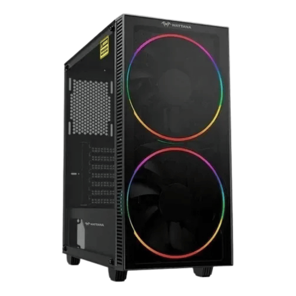 CAJA WATTANA GAMER MAKROS W-CH-3607 2 FAN RGB 20CM