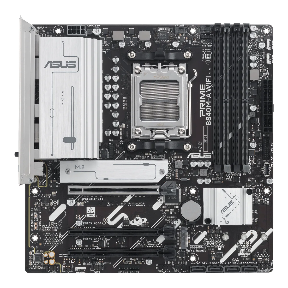 Board Asus Prime B840m A Wifi Am5 Ddr5 Ryzen Amdtm7000
