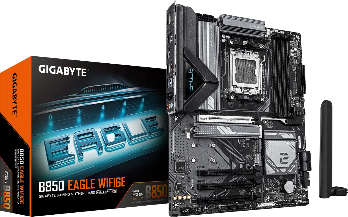 BOARD GIGABYTE B850 EAGLE WIFI6E AM5 RYZEN AMD™7000