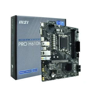 BOARD MSI PRO H610M - G DDR5 (A V R) LGA 1700 12TH 13TH 14TH
