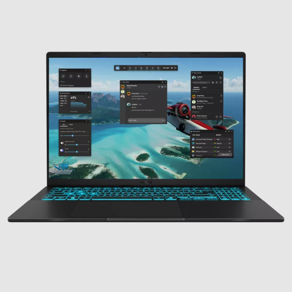 ASUS Gaming V16 V3607vh Rp010 Intel Core 7 240h 2 5ghz 16GB DDR5 Exp 64GB 16 Fhd SSD 1TB Matte Black Nvidia Geforce Rtx 5050 8GB Gddr7 Licencia Kaspersky